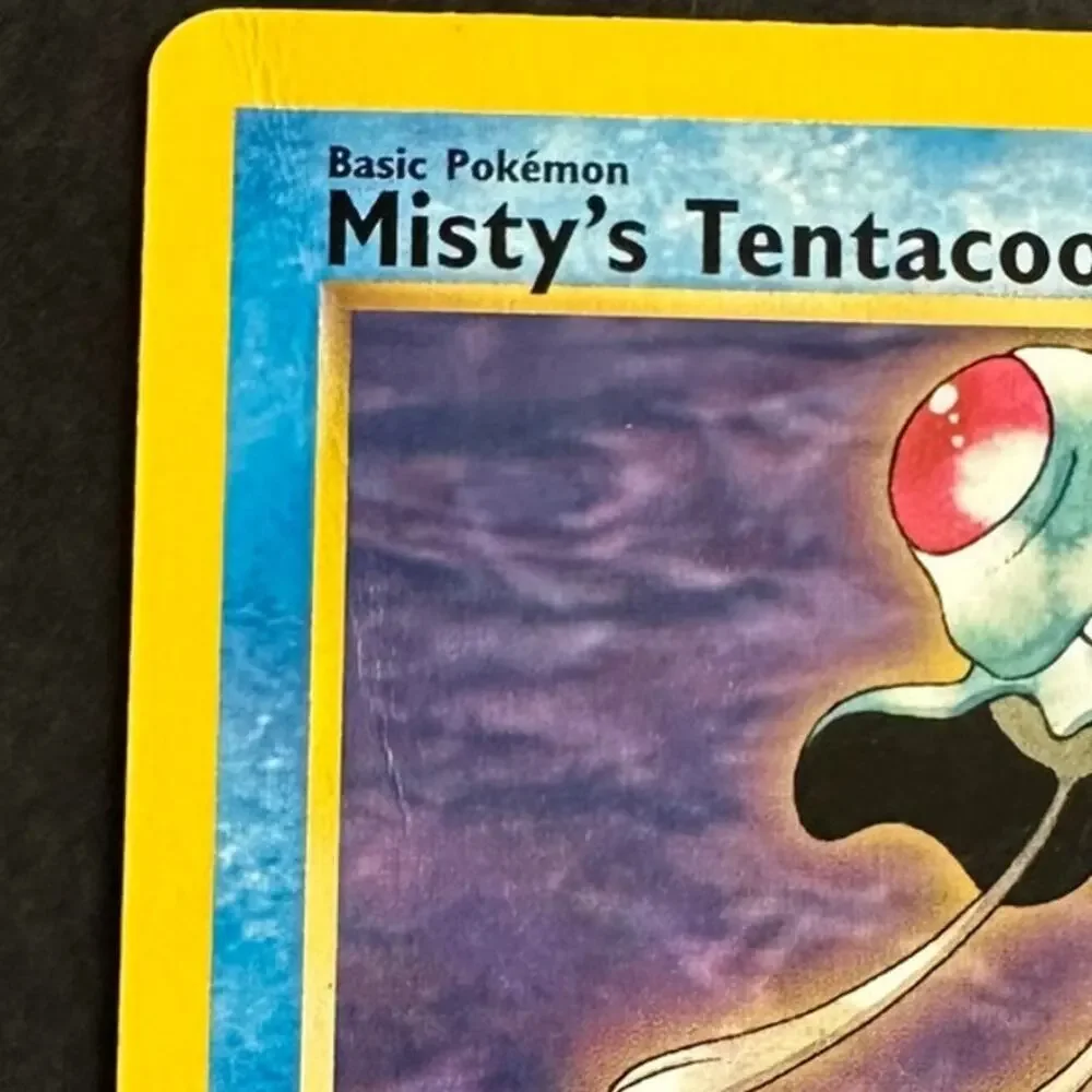 Pokemon TCG Misty's Tentacool Gym Heroes 032/132 Rare 1st Edition Binder Copy